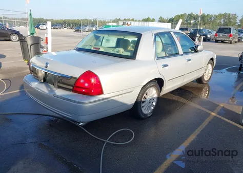 2009 Mercury Grand Marquis Ls (Fleet Only) from USA, damaged, VIN 2MEHM75V99X610383